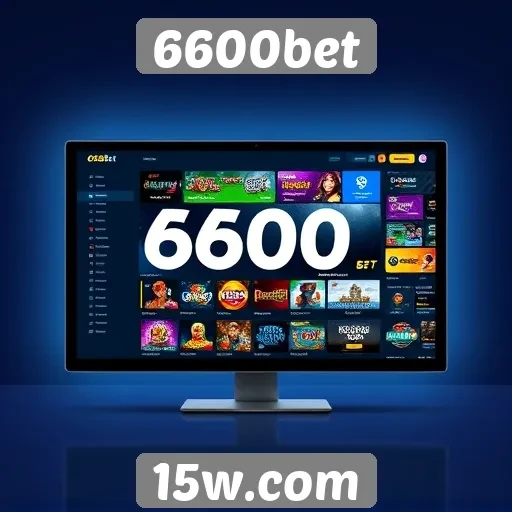 Acessibilidade e usabilidade do site 6600bet